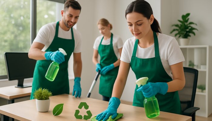 Commercial Cleaning Services: Benefits in East Coker