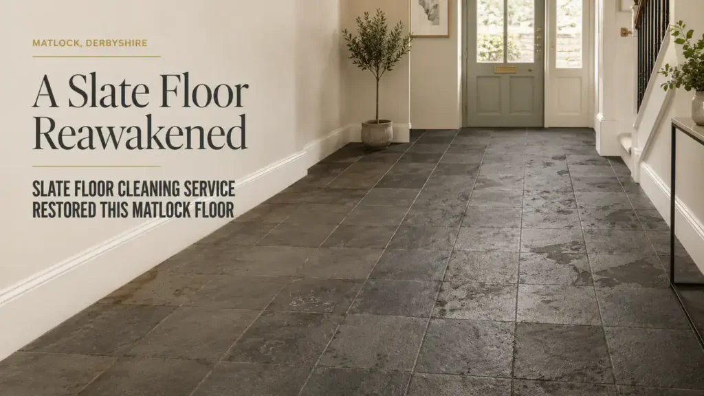 Slate Floor Cleaning Service Enhances Matlock’s Floors