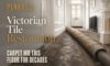 Victorian Tile Restoration Found Beneath Carpet Layers