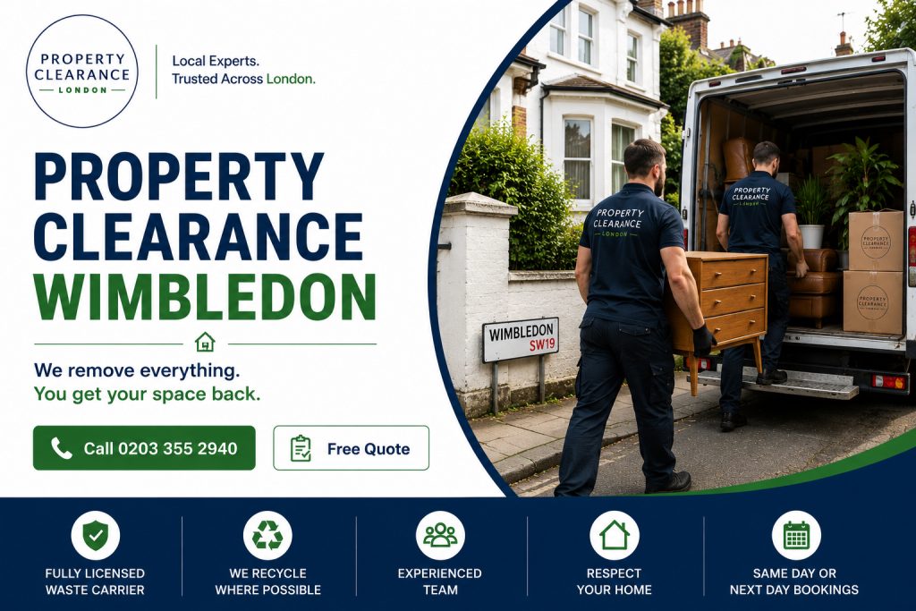 Property Clearance Services in Wimbledon: Fast Help Available