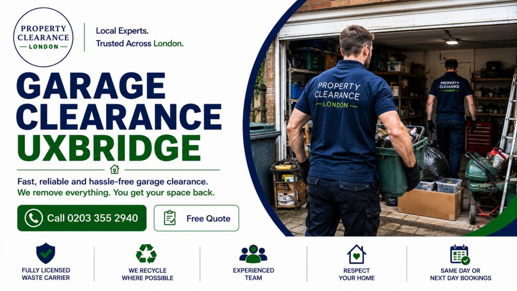 Garage Clearance Services in Uxbridge: Trustworthy Professionals